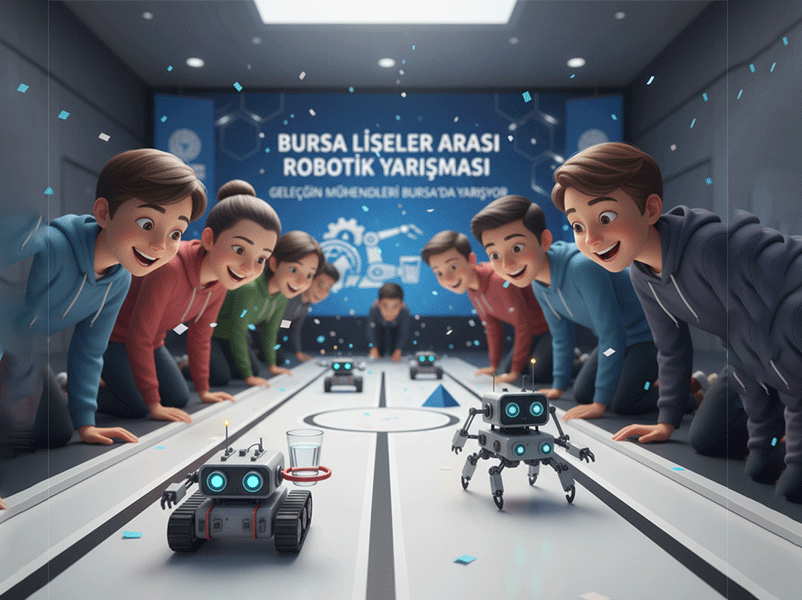 “ROBOBURSA”LİSELER ARASI ROBOTİK YARIŞMASI