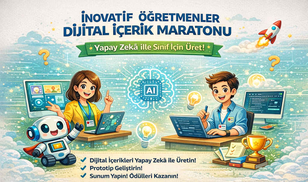 İNOVATİF ÖĞRETMENLER DİJİTAL İÇERİK MARATONU