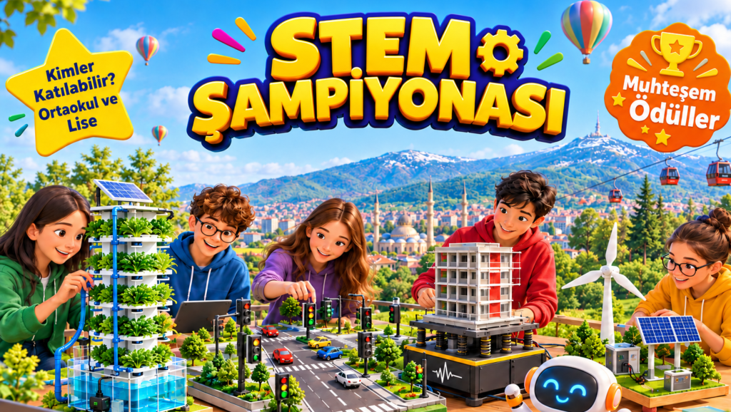STEM Şampiyonası  – Bursa İçin STEM  Çözümleri
